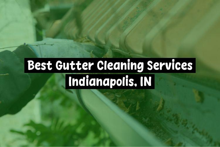 Best Gutter Cleaning Services Indianapolis, IN
